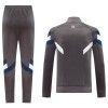 Chaqueta De Entrenamiento Trajes Real Madrid 2024-25 Gris - Hombre